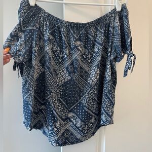 Off-Shoulder Blouse